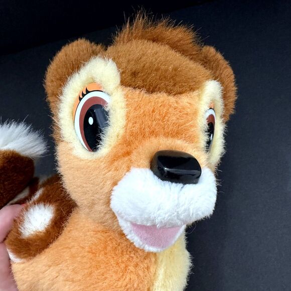 Bambi Plush Stuffed Animal The Walt Disney Company Mattel 1992 13" Tall Vintage - Picture 4 of 6